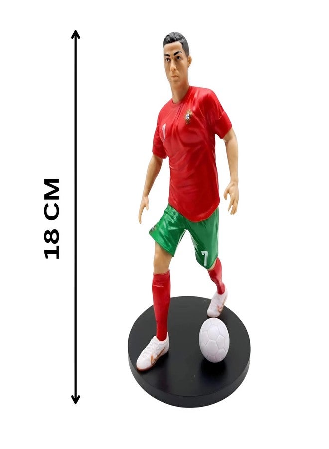 ماياترا مجسم لاعب كرة القدم من ماياترا - رونالدو إصدار PG، 18 سم - مجسم رياضي فاخر لمحبي كرة القدم والأطفال وهواة الجمع - تصميم دقيق، مثالي للعرض والإهداء - Image 2